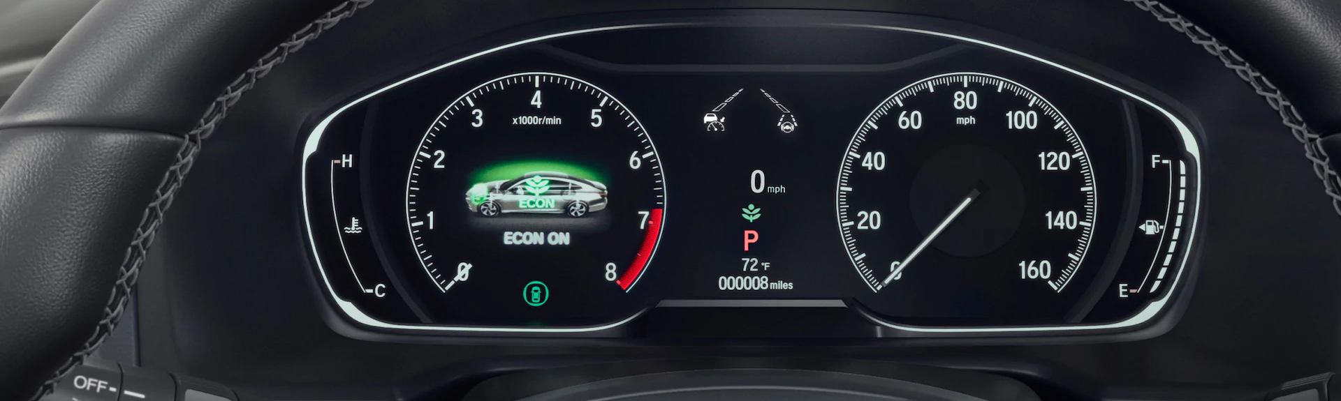 Instrument Panel in the 2021 Accord Hybrid